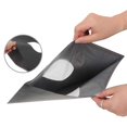 thumbnail image 4 of SKISUNO 10 Pcs Housse de Disque Vinyle Noire Réutilisable pour Rangement Standard, 4 of 5