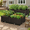 Brown 2 with legs + 2 without legs, variant on Raised Garden Bed with Legs,Outdoor Flower Planter Box for Vegetables & Herbs