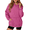 Red, variant on Rosvigor Vintage Hoodies for Women Acid Wash Hoodies Women Oversized Pullover Tops Streetwear Sweatshirts with hooded