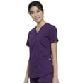thumbnail image 3 of Cherokee Workwear Professionals Women's Scrubs Top V-Neck WW665, 3 of 6