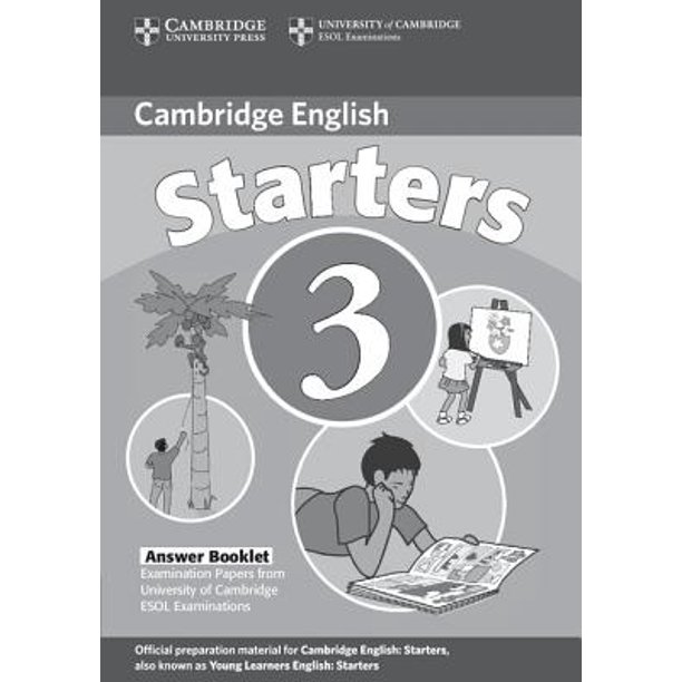 Cambridge Starters 3 Answer Booklet Examination Papers from