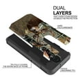 thumbnail image 3 of FINCIBO Dual Layer Hybrid Case Hard Plastic TPU Slim Back Cover for LG Q7/Q7+/Q7 Alpha, Deer Hunter, 3 of 7