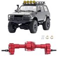 thumbnail image 1 of Baohd RCGOFOLLOW 2pièces en Alliage d'Aluminium Essieu avant Complet pour 1/24 Rc Essieu Arrière avant FMS FCX18 FCX24 Rc Pièce de Voiture Rouge, 1 of 4