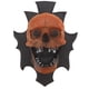 thumbnail image 1 of Lámpara decorativa de calavera con esqueleto de resina, luz nocturna para colgar en la pared, ideal para Halloween., 1 of 14