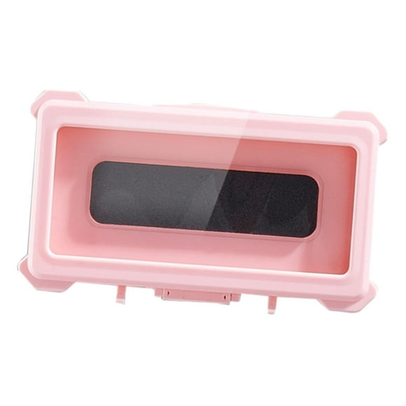 Estuche para teléfono de ducha impermeable para baño o ducha. Rosa