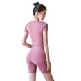 thumbnail image 6 of FLMEI Women's Yoga Shorts High Waisted Workout Five Pants for Women Tummy Control Leggings Shorts S-XXXL, 6 of 9