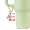 thumbnail image 4 of Letter Charm Accessories for Tumbler Cup Name ID Identification, Multicolored (Letter E), 4 of 6