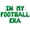 Green, variant on Letter Balloons - IN MY FOOTBALL ERA 16" Inch Alphabet Letters Foil Mylar Balloon Football Themed Birthday Party Banner (Black)
