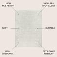 thumbnail image 3 of JONATHAN Y MERCER SHAG 4 x 6 Area Rug, Mercer Plush Tassel - White, MCR100A-4, 3 of 4