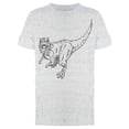 thumbnail image 1 of Dinosaur Sketch T Rex Tee Men's -Image by Shutterstock, 1 of 2