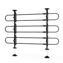 CZMDZH Adjustable Dog Barrier Universal for SUVs, Vehicles, Cars & Trucks.Metal Tubing Gate Divider