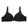 thumbnail image 1 of Brasier Carnival para Mujer, Encaje y Moño Negro Liso Talla 38B, 1 of 4