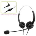 thumbnail image 4 of ruzhgo 3.5mm Wired Call Center Headphones PC Headset with Microphone No.1, 4 of 5