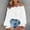 White, variant on YLOMAY Ruffle Hem Lantern Sleeve Shirts for Women Off The Shoulder Design Casual Blouse Tied Detail Top Elegant Spring Outwear up to 50% Off