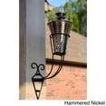 thumbnail image 3 of Starlite Garden & Patio Torche Kona Deluxe Sconce Torches (Set of 2) Hammered Copper, 3 of 5
