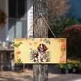 thumbnail image 3 of English Springer Spaniel Celebrates Spring and Enjoys a Happy Easter Landscape Wood Sign Springers Dog Lover Gifts Hanging Wall Home Decor - 02001, 3 of 5