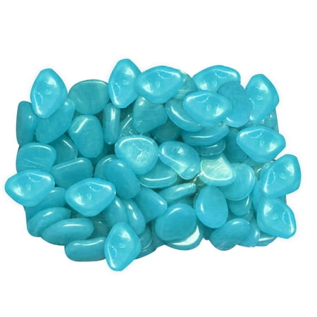 Mini Glowing Rocks Outdoor Glow Decorative Stones Garden Yard Lawn ...