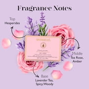 SPONGELLÉ Pedi Buffer with Built-In Cleanser, Exfoliating Soap Sponge, French Lavender