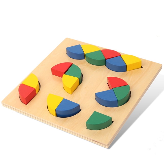 Juguete educativo Montessori con forma irregular para niños