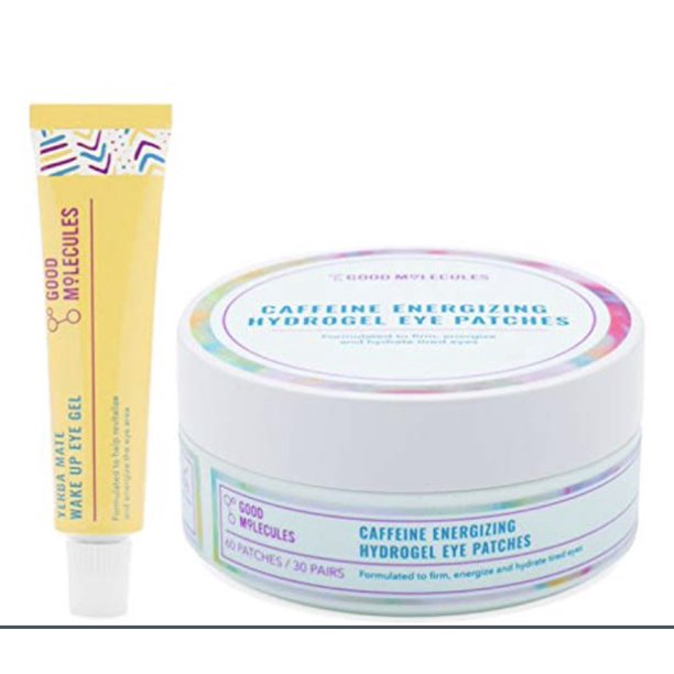 Good Molecules Energizing Eye Kit! Includes Caffeine Energizing