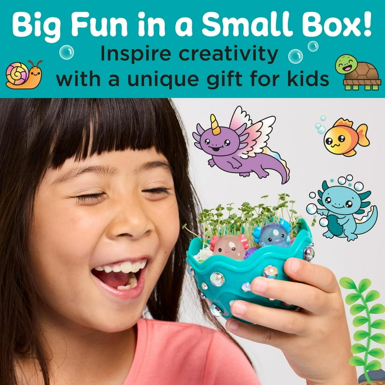 Creativity for Kids Mini Garden Axolotl: STEM Arts and Crafts for