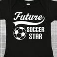 thumbnail image 4 of Inktastic Future Soccer Star Ball Sports Boys or Girls Baby Bodysuit, 4 of 5