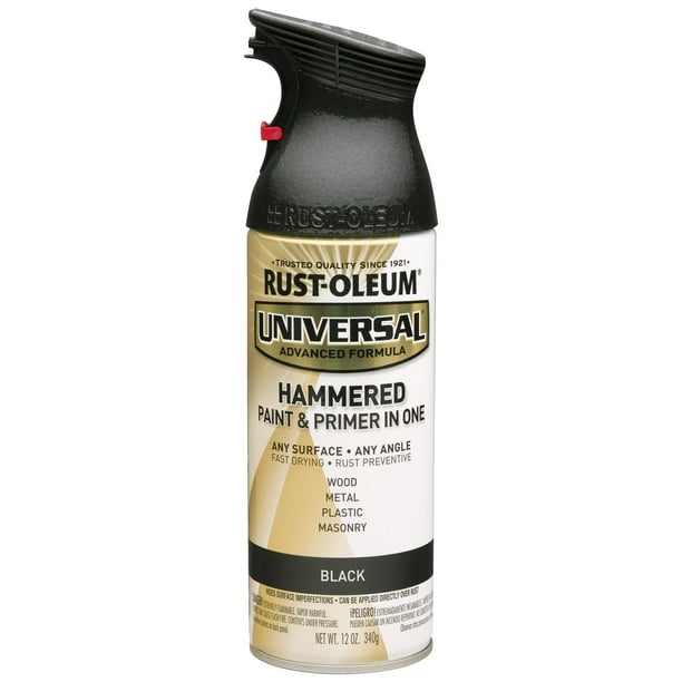 Black, RustOleum Universal All Surface Interior/Exterior Hammered