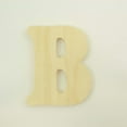 thumbnail image 1 of Package of 1, 6 Inch X 3/4" Thickness Baltic Birch Wood Letter B in The Goudy Heavy Font, Thick, Upper Case for Art & Craft Project, Made in USA, 1 of 4