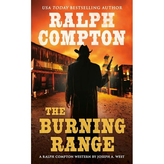 Ralph Compton Western The Burning Range, (Paperback)