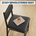 thumbnail image 4 of Kojooin Dining Table Set for 4, 4-Piece Kitchen Table and Chairs with Upholstered Bench for Apartment Dining, 4 of 7