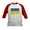 Red/White, variant on CafePress - Ukraine Flag Baseball Jersey - Kids Cotton Baseball Jersey, 3/4 Sleeve Shirt