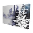 thumbnail image 1 of Silhouette de Forêt - Toile 24"x36 Pouces - Impression à la Demande, 1 of 5