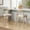 Pebble + Light Ash, variant on Christopher Knight Home 37.5" Mid-Century Counter Stools with Curved Backrest and Puffy Seat, Black, Set of 2