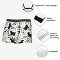 thumbnail image 4 of Disketp Funny Puppy Men's Boxer Briefs,Soft and Breathable Cotton Underwear with ComfortFlex Waistband, 4 of 7