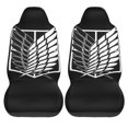 thumbnail image 3 of Attack On Titan Auto Seat Covers 2pcs Car Seat Protectors Non-Slip Vehicle Seat Cushions Stylish Protective Car Seat Covers, 3 of 9