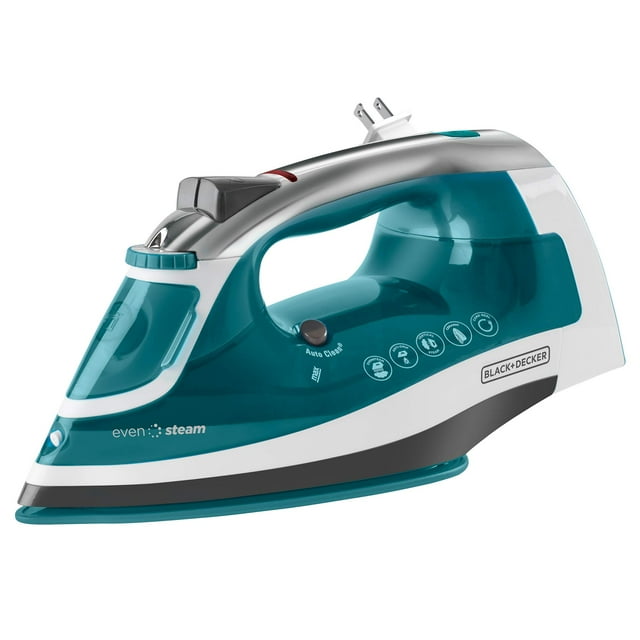 Plancha de Vapor Black + Decker Smart Steam con Suela de Cerámica y Cable Retáctil, ICR1924