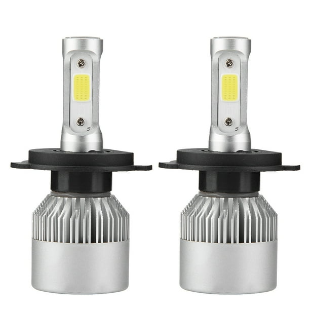 Bombillas para faros delanteros de coche, 2 piezas H4 LED 36 W, faros delanteros LED para coche con máxima fiabilidad