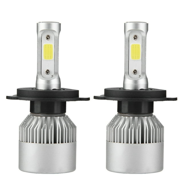 Bombillas para faros delanteros de coche, 2 piezas H4 LED 36 W, faros delanteros LED para coche con máxima fiabilidad
