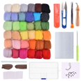 thumbnail image 3 of Needle Felting Tool Kit Excellent Useful Wool Roving Felting Starter Tools Fibre Yarn Supplies, 3 of 9