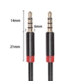 thumbnail image 5 of 3.5mm Jack Aux Audio Male To Female Extension Cable With Microphone Stereo 3.5 Audio Adapter For Pc, 5 of 5