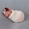 thumbnail image 5 of Daiia Buffalo Plaid Love And Gnome Pattern Baby Beanie Knit Toddler Hat Kids Embroidered Beanies Cap for Girls Boys 0-8 Years, 5 of 5