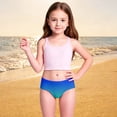 thumbnail image 5 of MuXiKeJi Clothes Girls Slim Bikini Bottoms Mid Rise Gradient Color Full Coverage Swimsuit Bottom swim trunks, 5 of 9