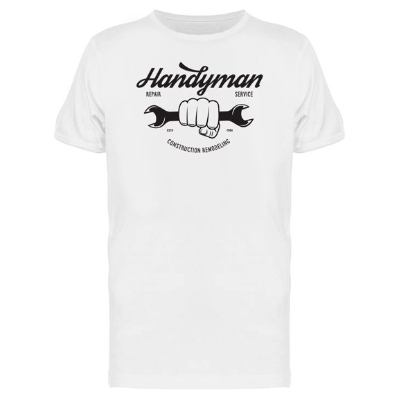 Handyman Construction Remodeling Tee Men's -Image by Shutterstock