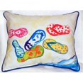 thumbnail image 1 of Betsy Drake ZP154 Six Tongs Coussin Intérieur et Extérieur- 20 x 24 Po., 1 of 1