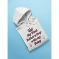 thumbnail image 3 of My First Father's Day Hoodie Men -SPIdeals Designs, Male 3X-Large, 3 of 4