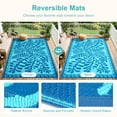 thumbnail image 5 of Wonnitar 9'x12' Extra Large Outdoor Rug Patio Waterproof,Reversible Camping Rugs Plastic Straw Rv Rugs for Outside Under Awning,Portable Lightweight 9x12ft Carpet for Backyard, 5 of 9