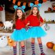 thumbnail image 5 of Set de disfraces de Halloween Boutrele para niñas, falda tutú azul, 5 unidades, 5 of 6