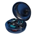 thumbnail image 2 of Methold Auriculares inalámbricos Bluetooth 5.0 con pantalla LED y caja de carga para auriculares Cables de audio/vídeo, 2 of 6