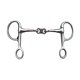 thumbnail image 1 of Broca de caballo 2 anillos Suministros de herramientas de entrenamiento de caballos duraderos Accesorios ecuestres de acero inoxidable Anillos Brocas Cola bocado de caballo, 1 of 8