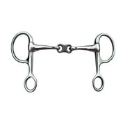2 Rings Rings Snaffle Bits Gear Equestrian Accessories Durable Lightweight Horse Sports Horse Rings Bit Horse Riding Snaffle for Outdoor Sports